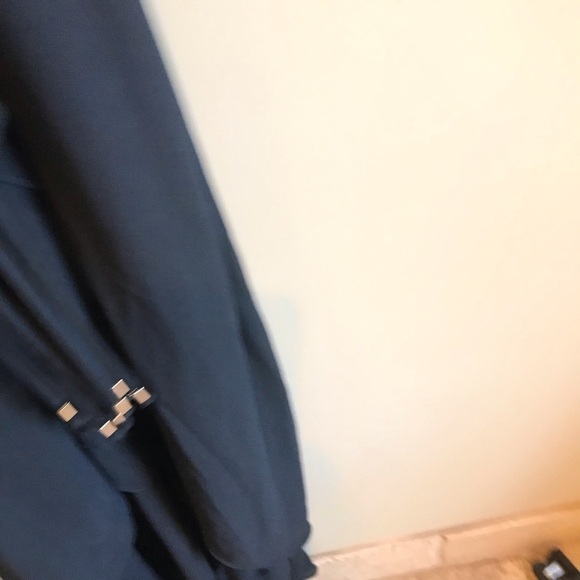 VINTAGE Cache Black Ruffled Maxi Dress XS - Picture 5 of 7